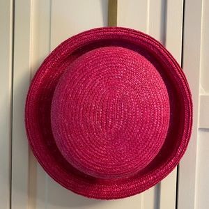 Woman's Derby Bowler Hat in Pink